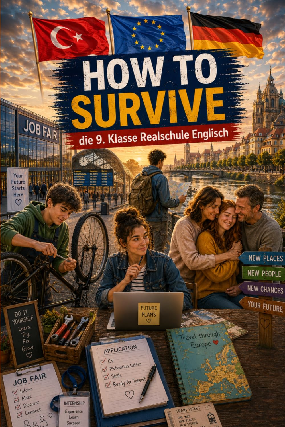 How to survive: Die neunte Klasse Englisch Realschule (How to survive Englisch Realschule)