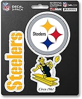Vista 11 de FANMATS NFL - Juego de calcomanías unisex para adultos de 3 piezas NFL
