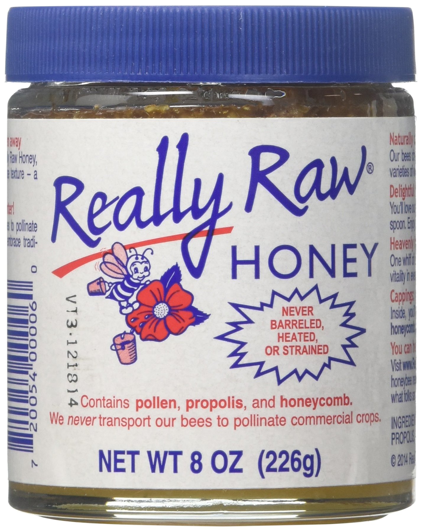 Really RawRaw Honey, 8 OZ