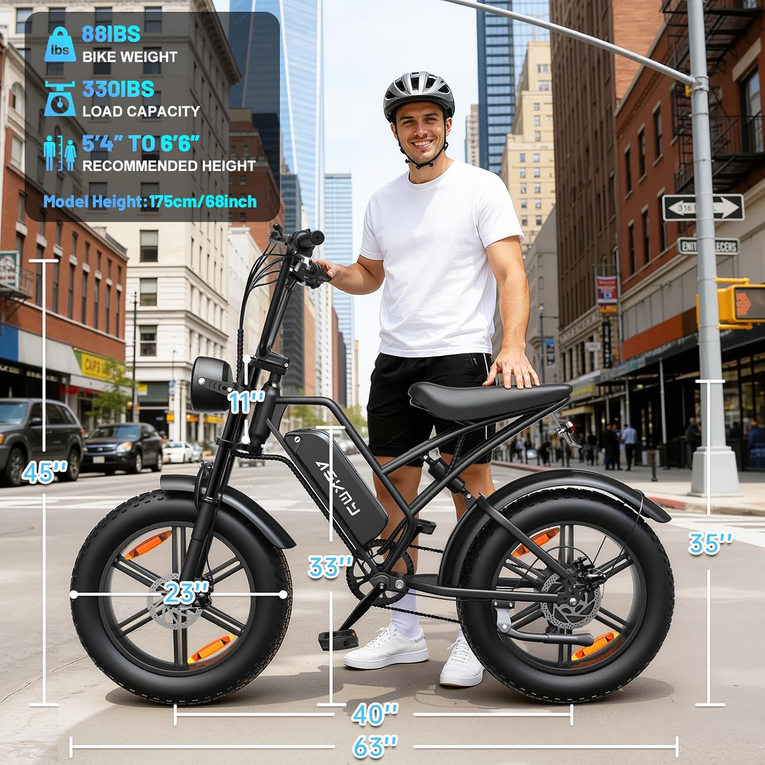Fat Tire Electric Mountain Bike for All Terrains, 1500W Peak Motor Dirt E-Bike with 28MPH and 60 Miles PAS Range, Electric Bicycles with 48V 15AH Removable Battery, 7 Speed E-Bike for Adults
