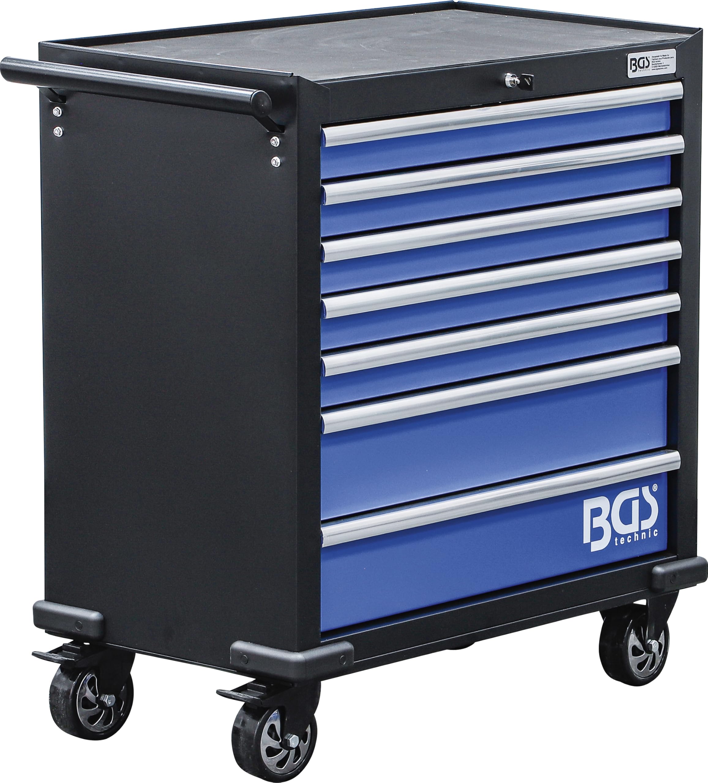 BGS 4205 | Servante d’atelier XL | 7 tiroirs | vide