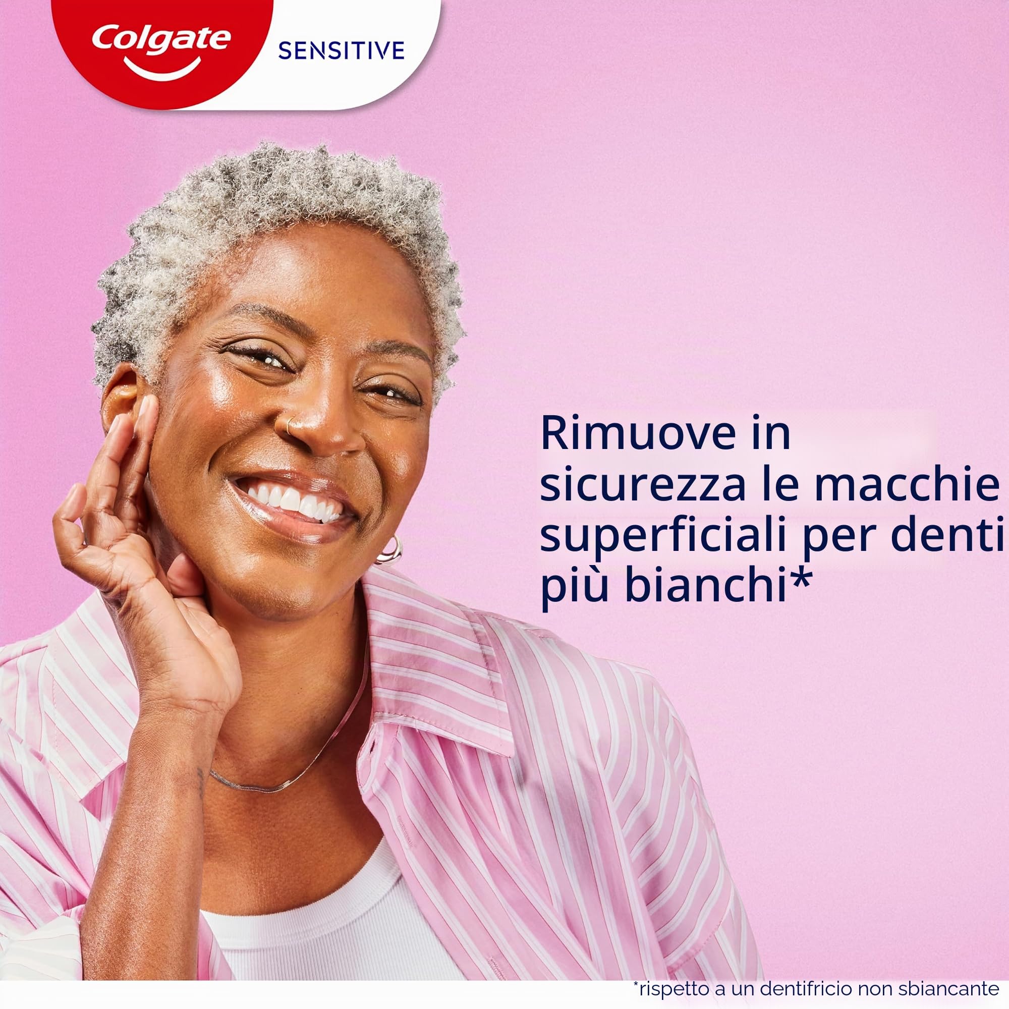 Colgate Colgate Sensitive Whitening Maximum Strength Dentifricio menta fresca, menta fresca, 170 g (confezione da 3)