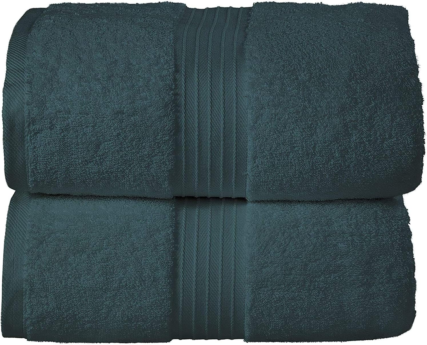 Bliss Casa Bath Towel Set 2 Pack, 70 X 140 cm  600 GSM 100 Combed Cotton Quick Drying Highly Absorbent Thick Bathroom Towels  Soft Hotel Quality for Bath and Spa