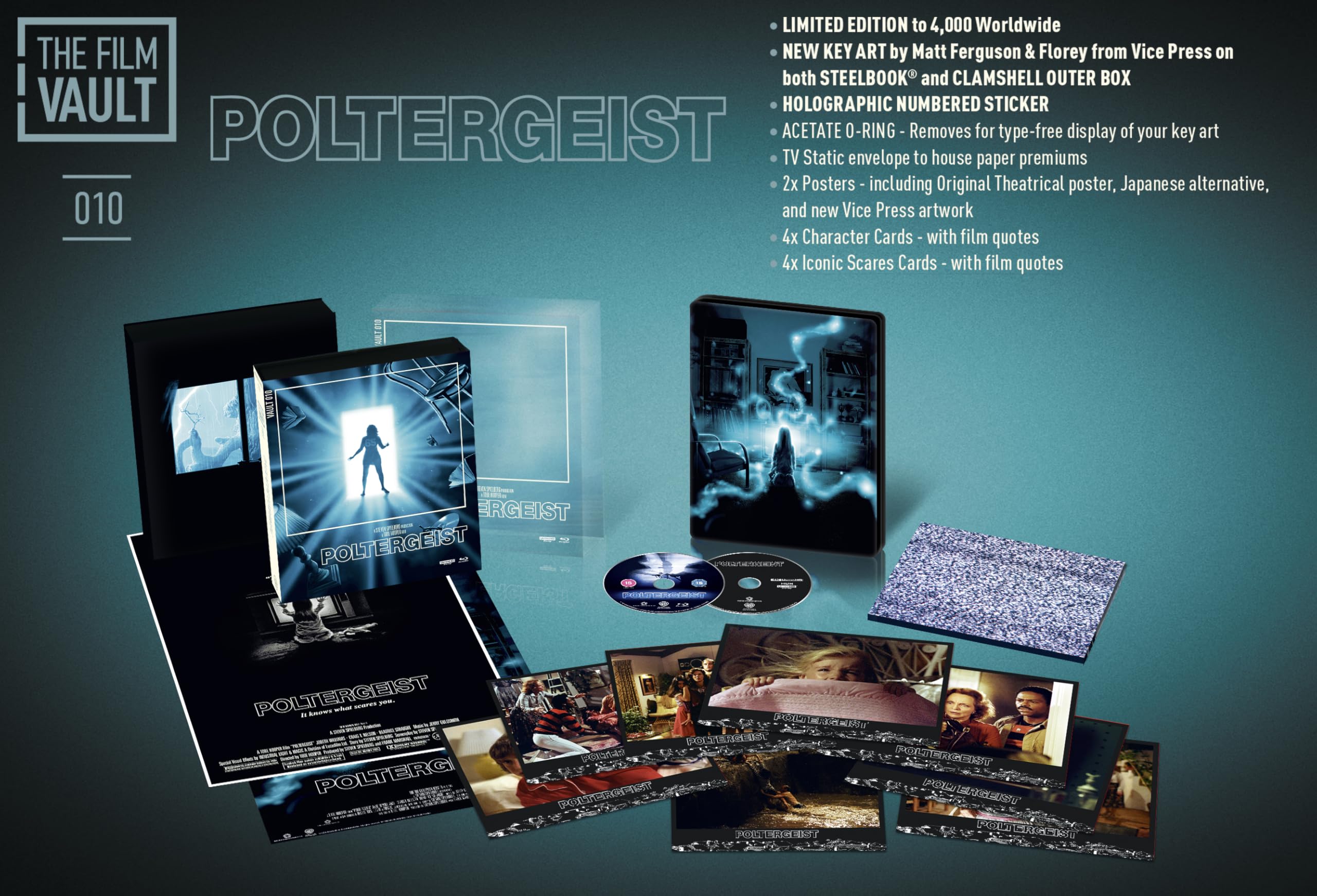 Poltergeist (Fenómenos extra?os) [Blu-Ray] [Region Free] (Audio español. Subtítulos en español)