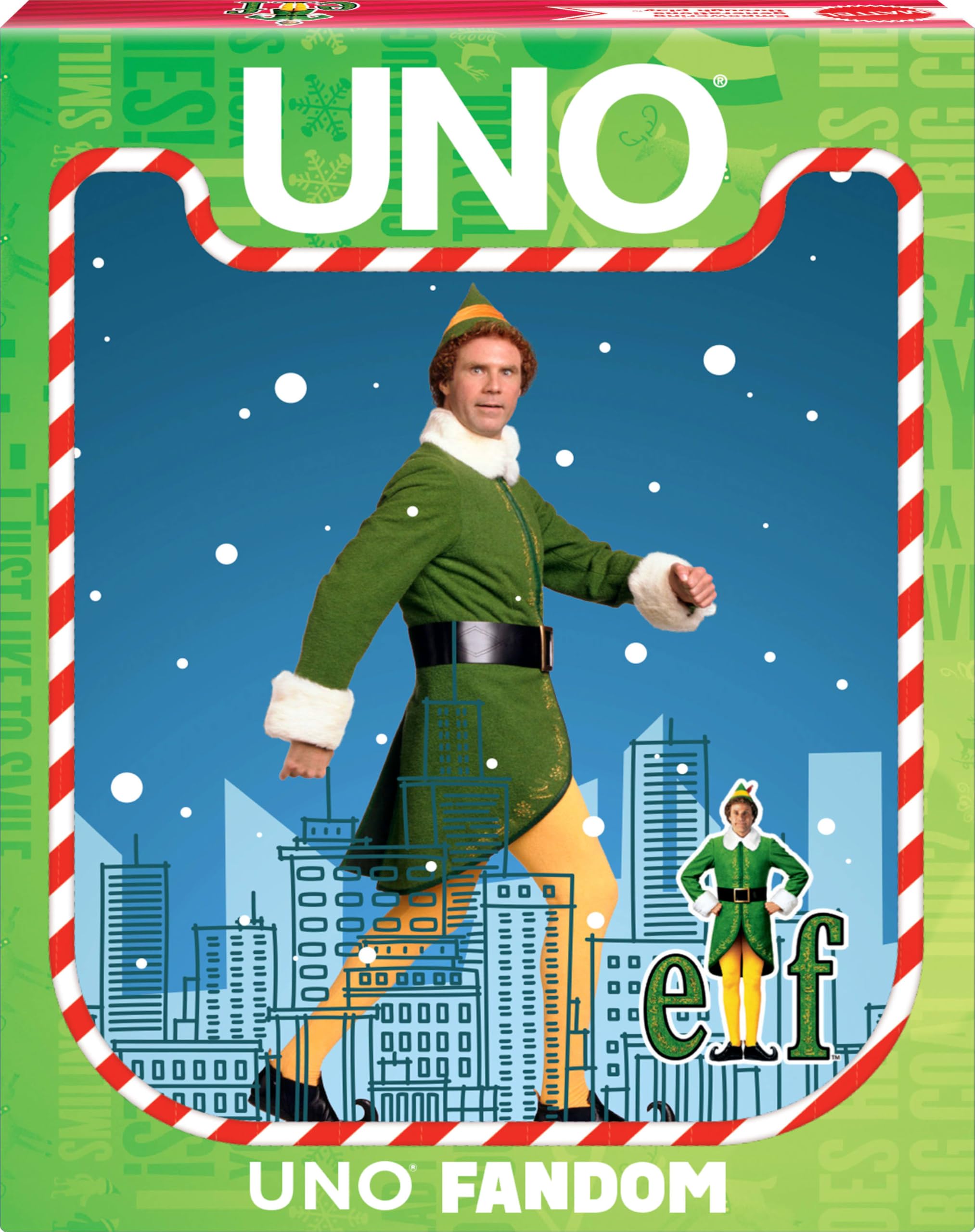 Mattel Games UNO - Gioco di carte per bambini, adulti e famiglie, con pellicola da collezione con immagini del film