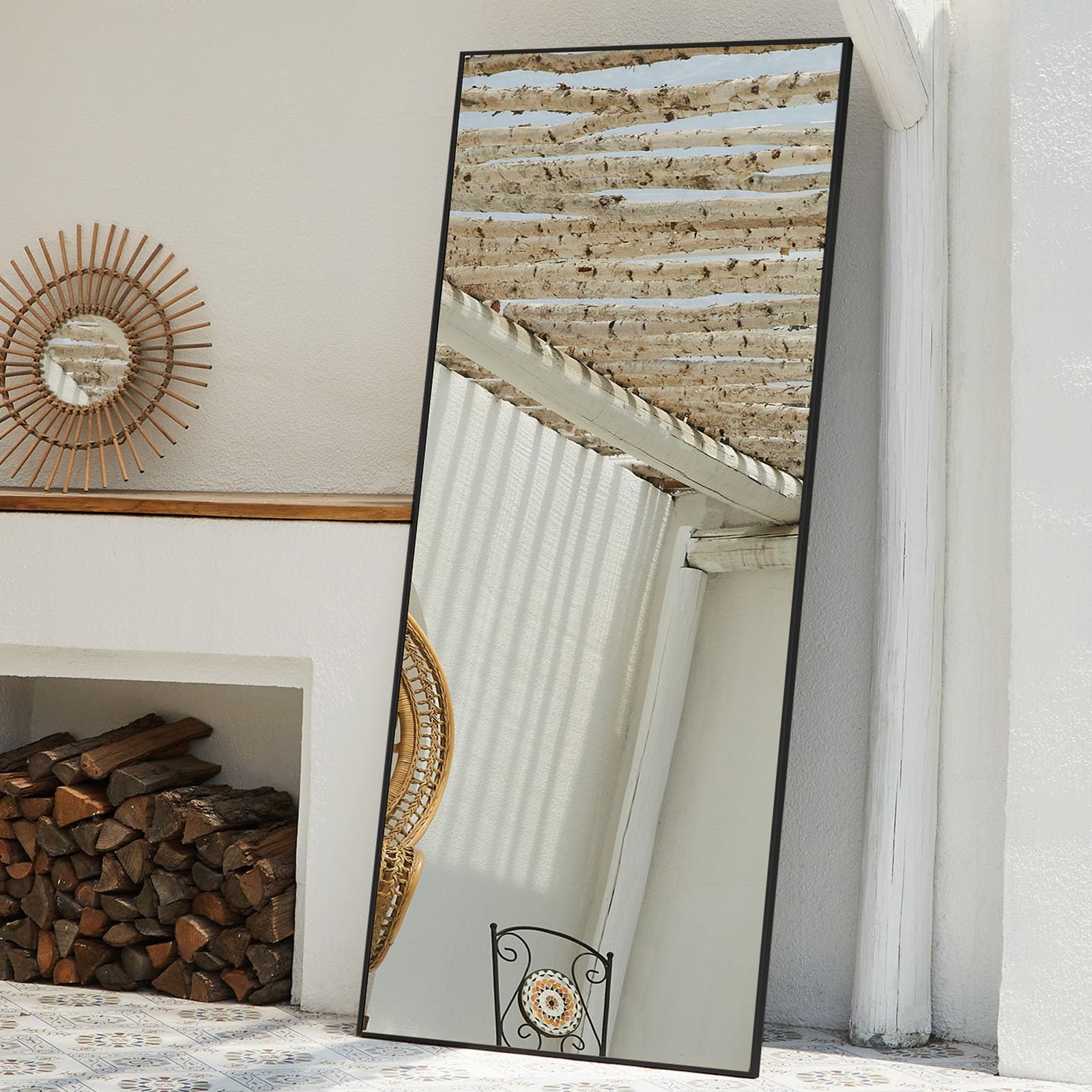 Amazon.com: Antok 71"x28" Full Length Mirror, Floor Mirror, Full Length ...