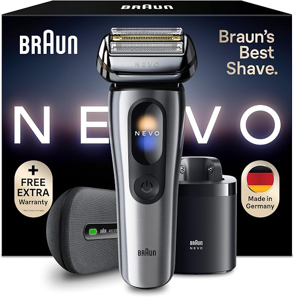Risparmia 329€! Braun NEVO Rasoio Elettrico Barba in Offerta