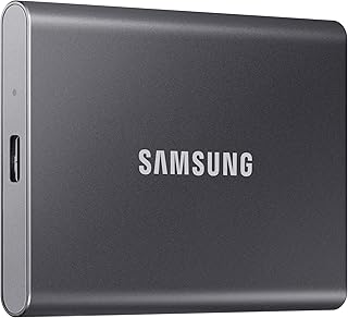Samsung T7 Portable SSD, 4TB External Solid State Drive, Speeds Up to 1,050MB/s, USB 3.2 Gen 2, Reliable Storage for Gamin Price In India