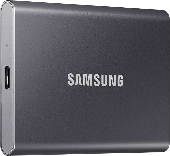 Samsung 1TB T7 Shield Rugged Portable SSD USB 3.2 Gen 2 IP65 Shock Resistant 1050MB/s - Beige Sand (Rev 4)