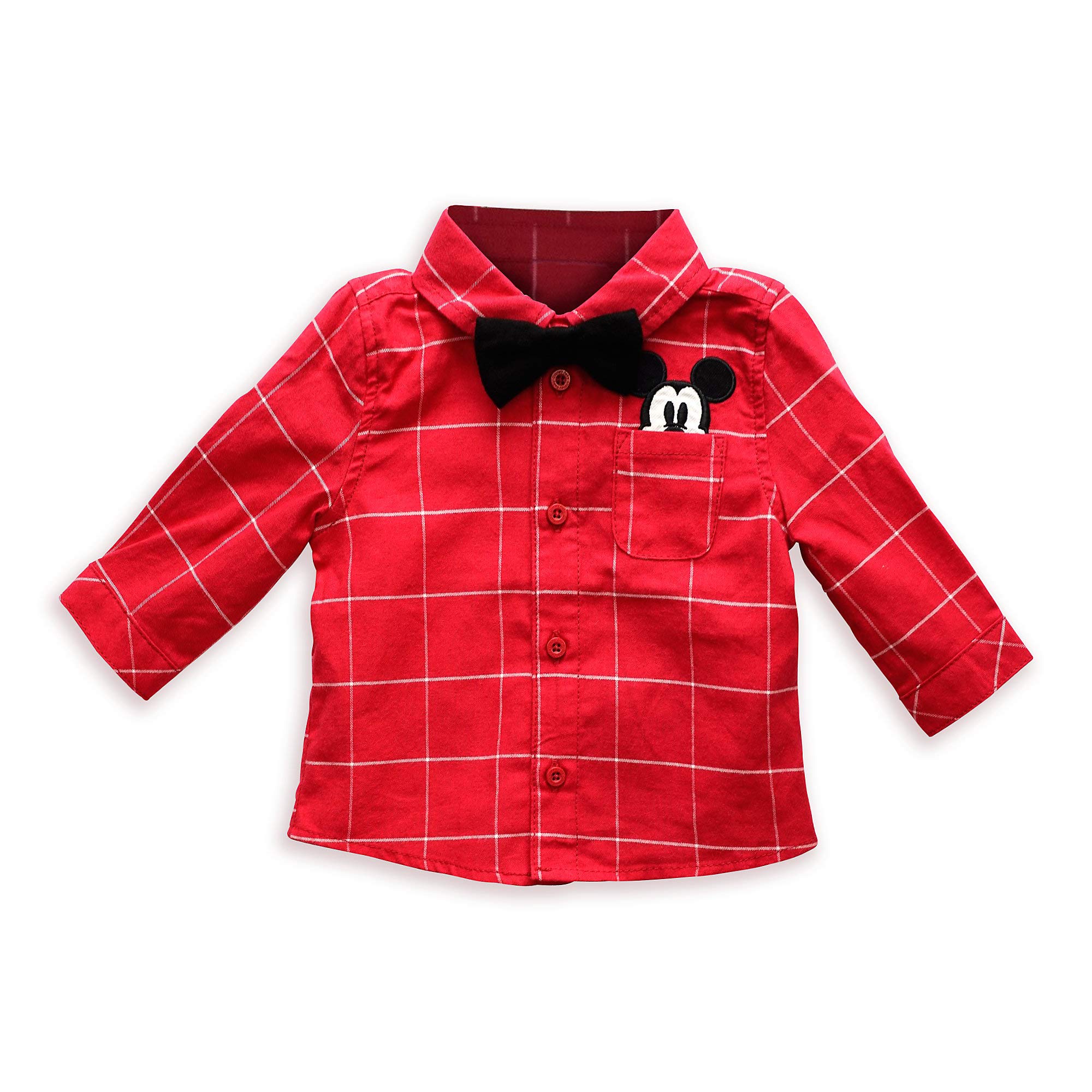 Disney Mickey Mouse Holiday Shirt and Pant Set for Baby, Size 3-6 Months