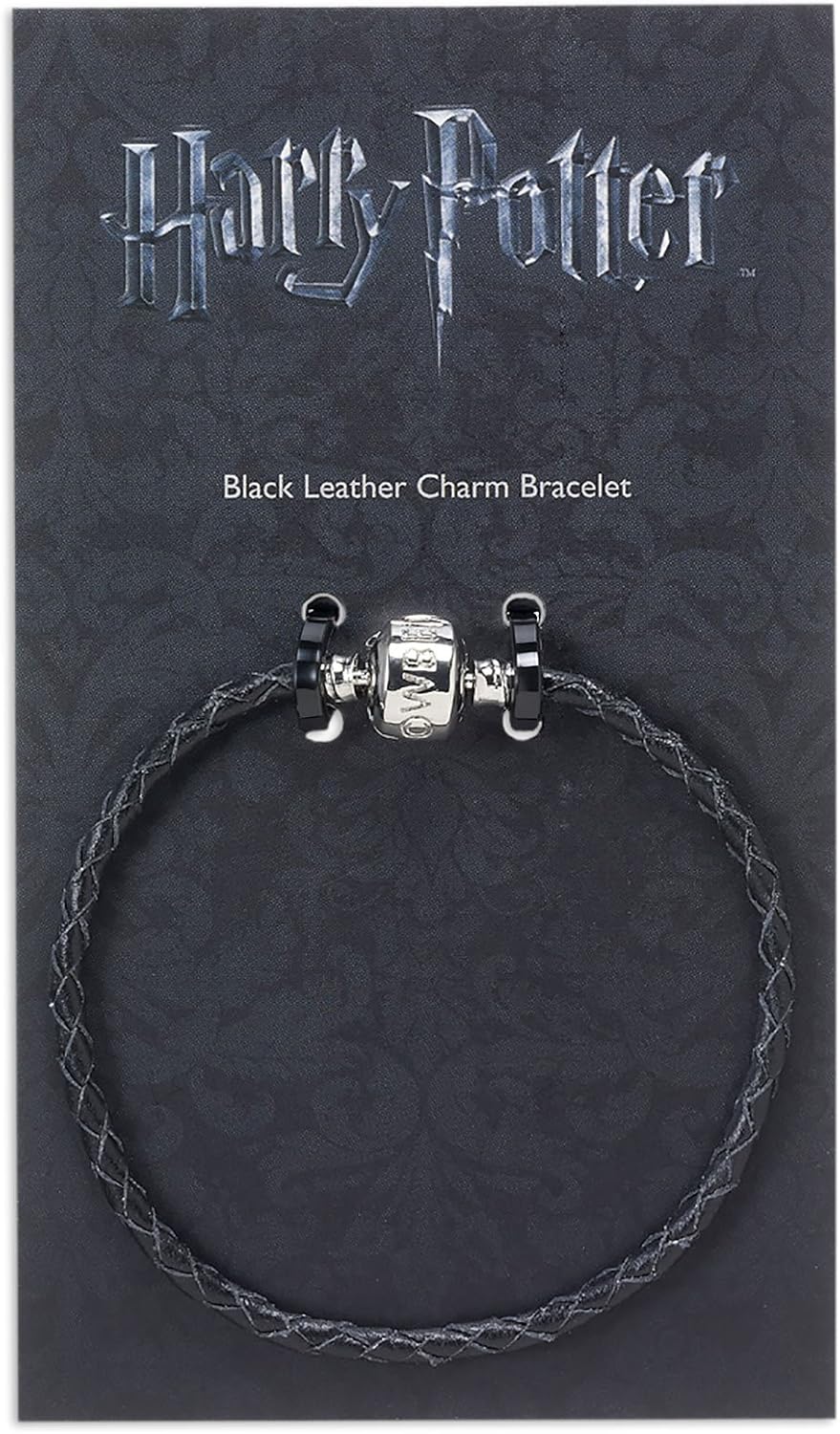 XS- CHILD SIZE 17cm Official Harry Potter Black Leather Charm Bracelet for Slider Charms - Image 3