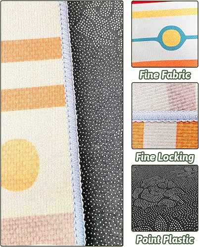 Vista 44 de BNOSDM Alfombra grande lavable de 79 x 55 pulgadas para conejos, almohadilla antideslizante grande para conejos, cojín reutilizable de conejo