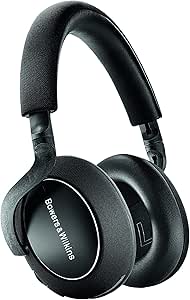 Bowers &amp; Wilkins Px7 Over Ear Wireless Bluetooth Headphone, Adaptive Noise Cancelling - Carbon Edition