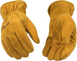 Kinco International 50RL L Men's Lined Cowhide Leather Gloves, Large