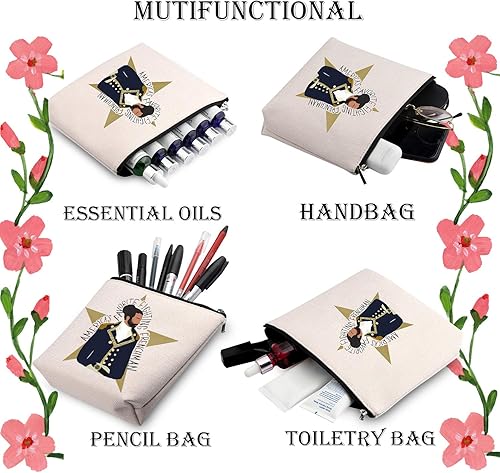 Miniatura 4 de WCGXKO Broadway Musical Inspirado en la Bolsa con Cremallera Lafayette Fans Regalo Americas Favorite Fighting Francés, Frenchman luchando, Frenchman