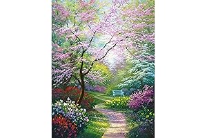AZQSD 5D Spring Diamond Painting Kits for Adults Fall