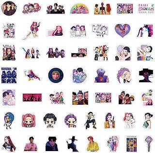 Comprar Pegatinas K-Kp-op D-Demon H-Hunters Goodies Pegatinas Pegatinas Sa ja Boys Ji Nu Der PY Cat Pegatinas de vinilo impermeables para adolescentes (B)