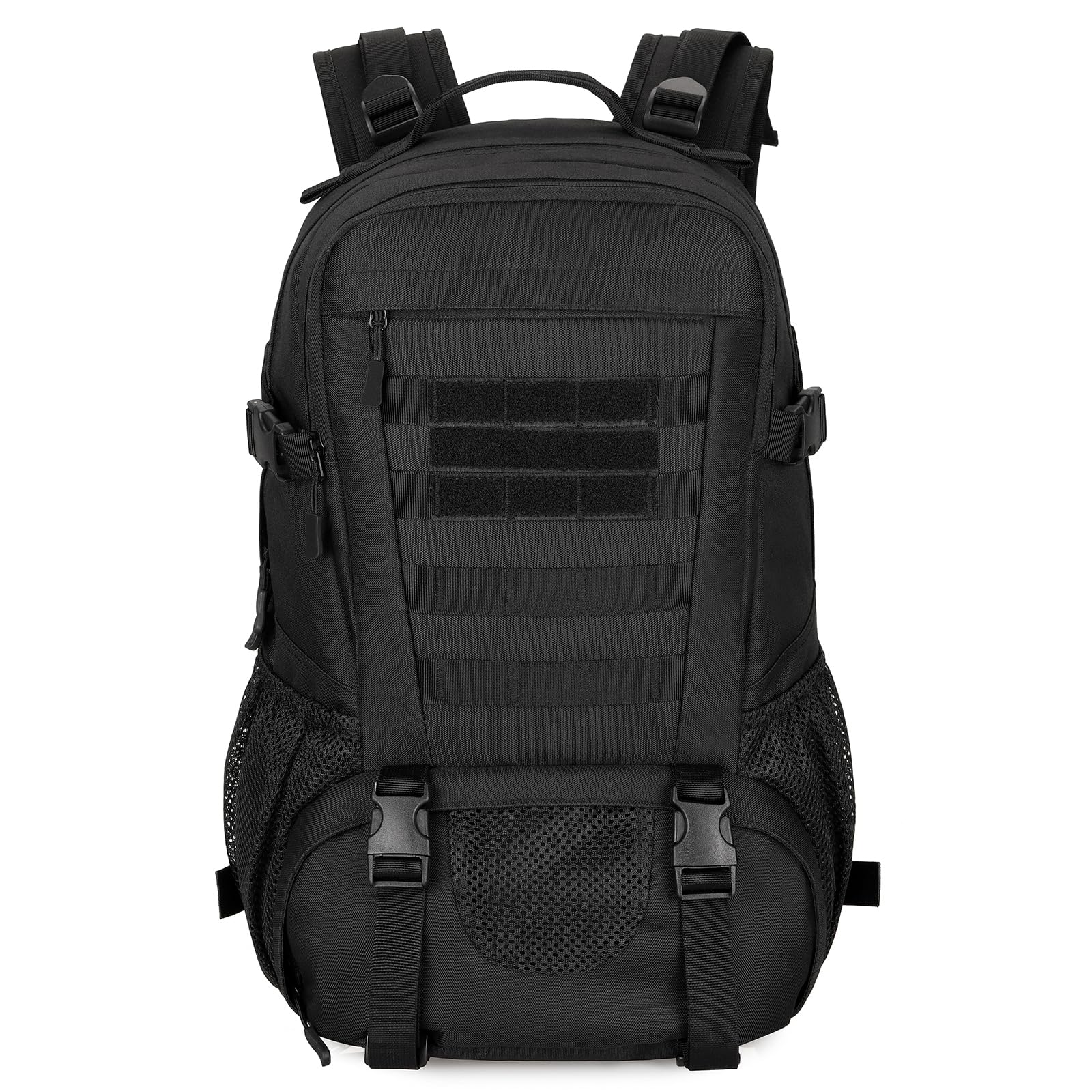 HUNTVP 30L Tactical Backpack Military Backpack MOLLE Rucksack Gear Assault Pack Daypack for Hunting Camping Hiking Backpack(Black)
