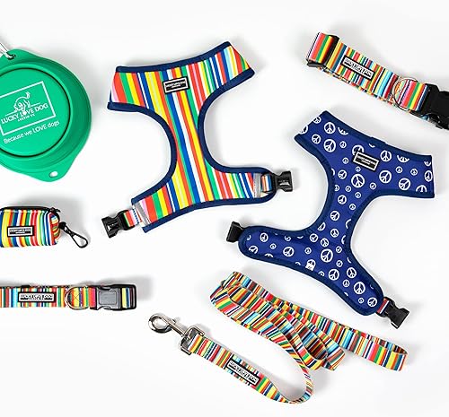 Miniatura 5 de Lucky Love Dog, Chalecos suaves y reversibles, elegante accesorio para perro (hippie, pequeño)