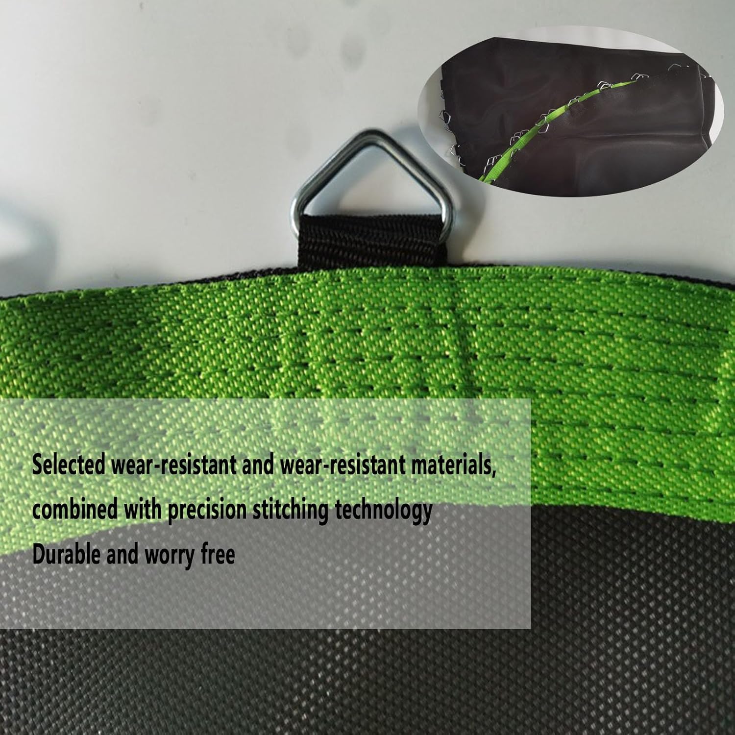 プレミアムトランポリン交換用マット、Bounce Safely プレミアム交換用トランポリンマット (フレームとスプリングは除く)、