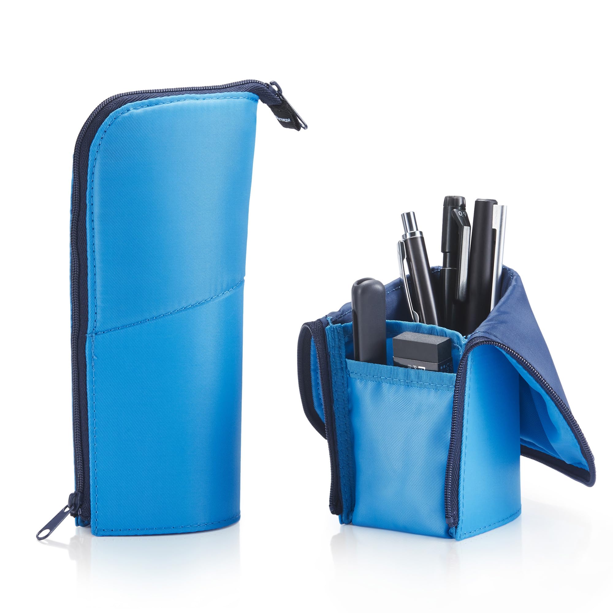 Amazon.com: KOKUYO Neo Critz Pen Case, Regular Size, Blue x Navy 