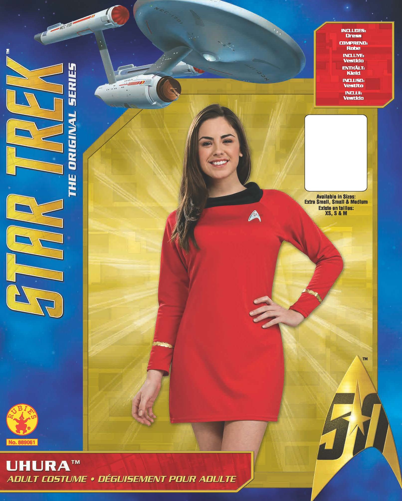 Rubie's Official Star Trek Deluxe Uhura Dress Costume