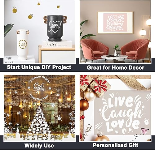 Miniatura 5 de Vinilo permanente rosa intenso  Rollo de vinilo adhesivo para todas las máquinas de corte, permanente al aire libre de 12 pulgadas x 11 pies para