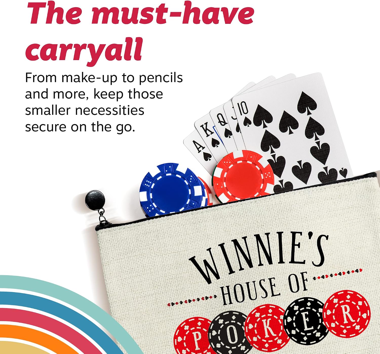 Personalized Poker Bag image 2