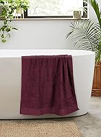 Vista 5 de GLAMBURG 100% Cotton 2 Pack Oversized Bath Towel Set 28x55 Inches, Ultra Soft Highly Absorbant Compact Quickdry & Lightweight Large Bath Towels