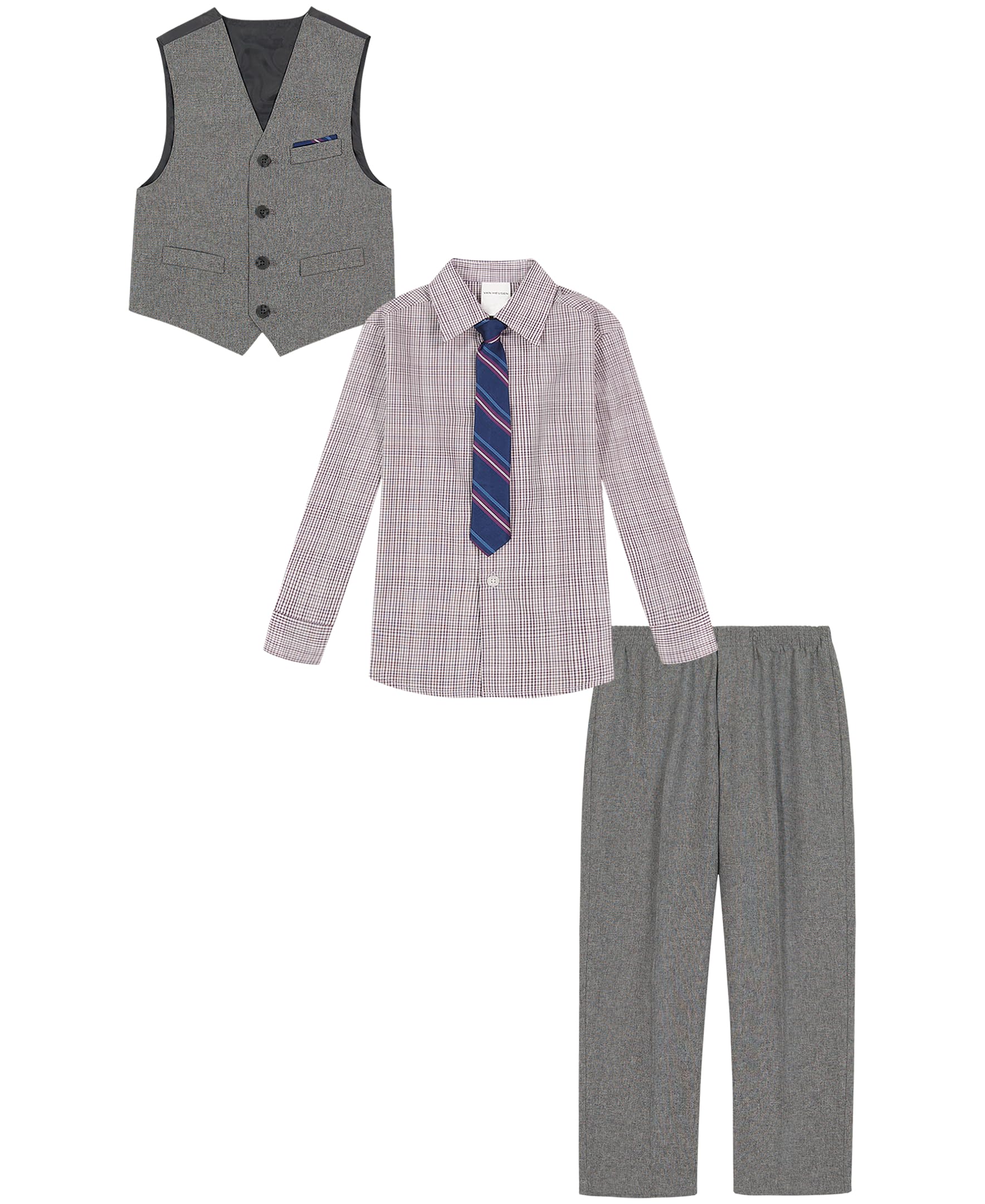 Van Heusen Boys 4Piece Formal Suit Set