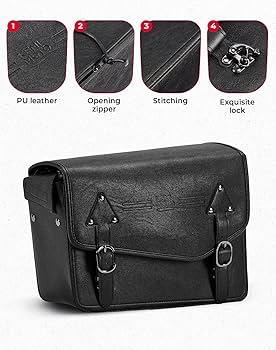 Amazon.com: KEMIMOTO Motorcycle Saddlebags with/Turn signal