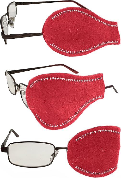 Cloth Eye Patch - Red