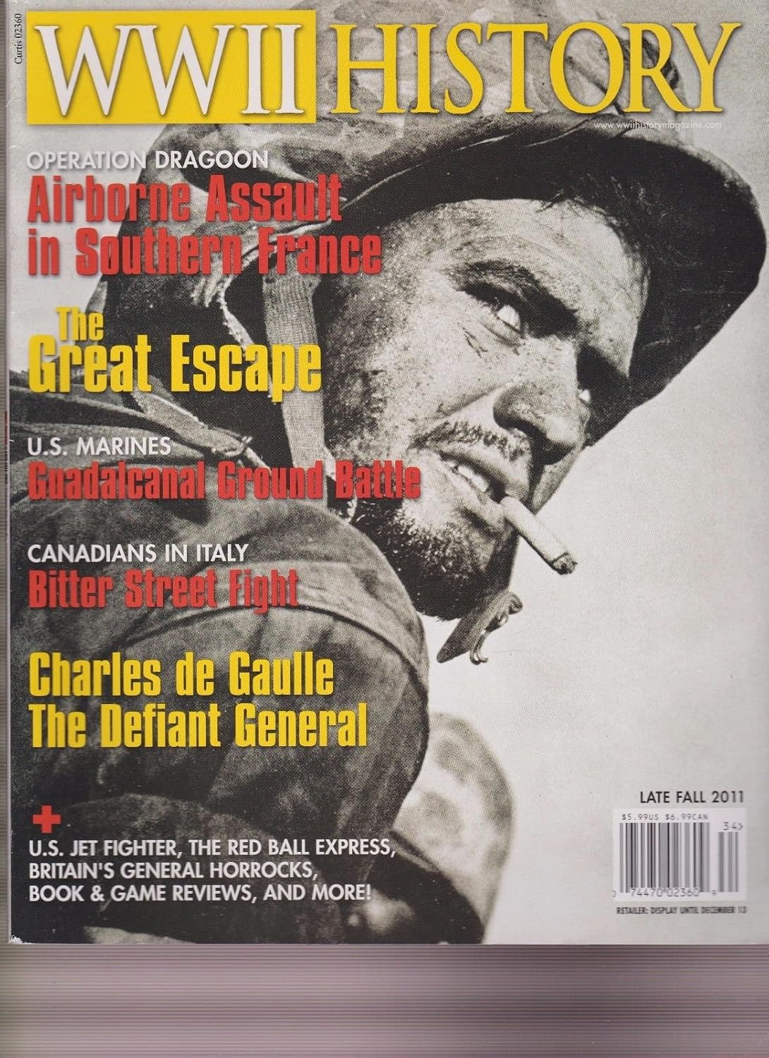 Military Heritage Presents: WWII History Magazine Late Fall 2011.