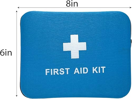 Miniatura 4 de Rapid Care First Aid Kit de primeros auxilios multiusos de 160 piezas para el hogar, la oficina y el automóvil - Kit compacto de preparación para