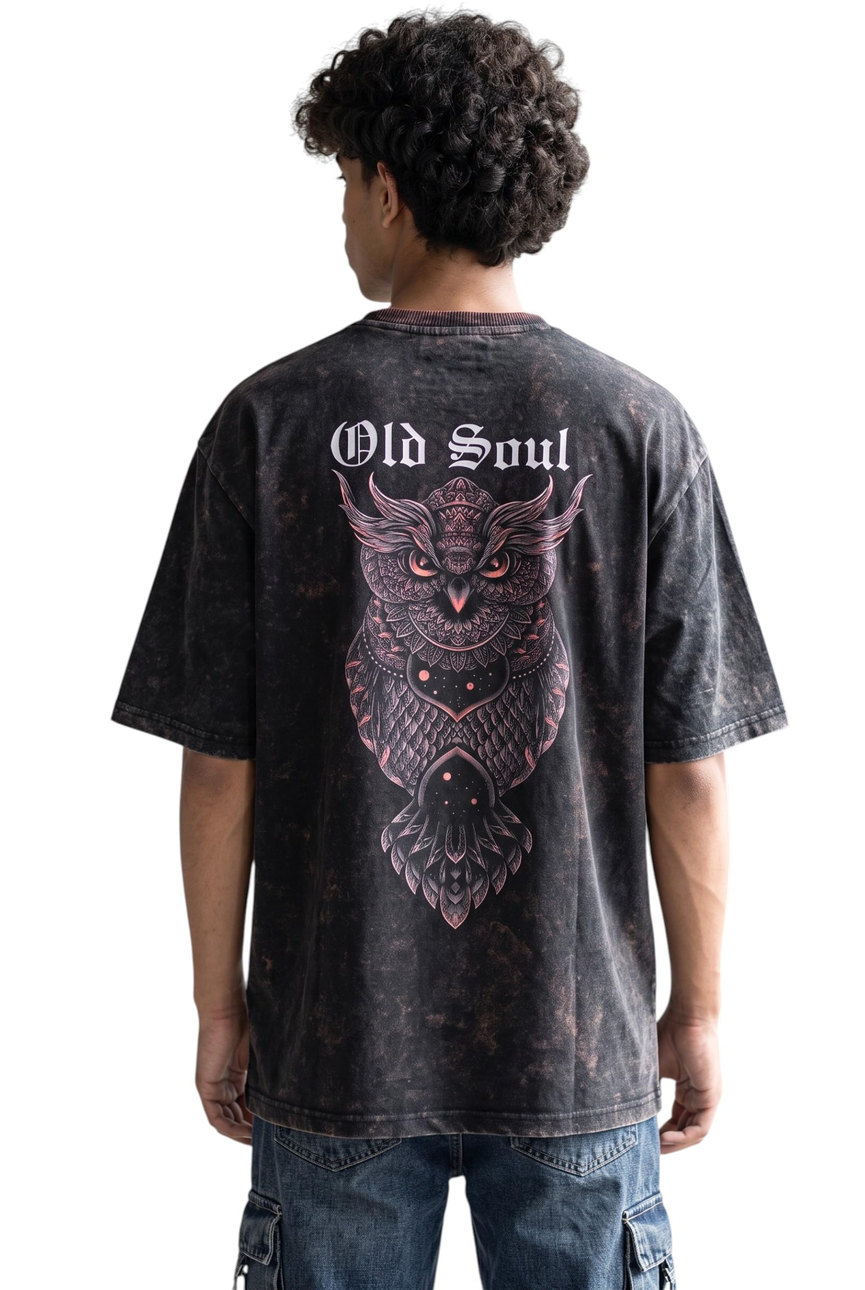 boffi 100% Cotton Oversized T-Shirt Black Pack of 1 - Image 1