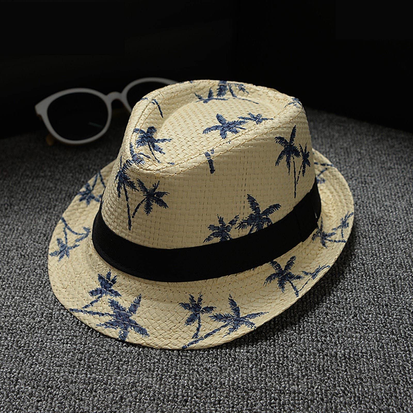 Stacy Adams Straw Fedora- Belmont
