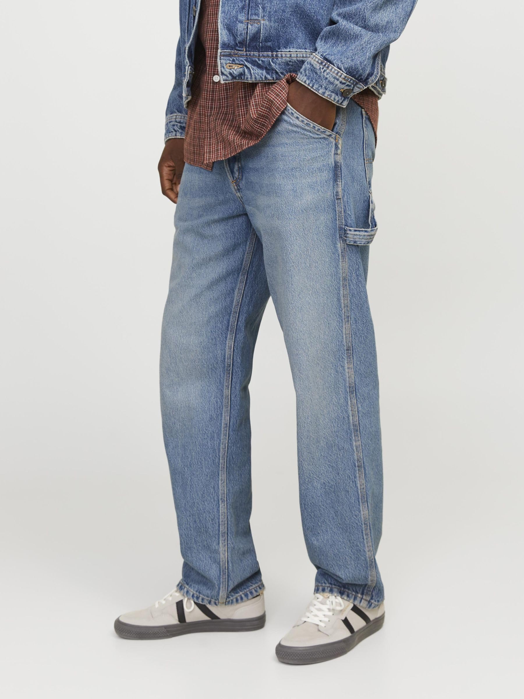 JACK & JONES Jjieddie Jjcarpenter Sbd 416 Noos - Dżins Mężczyźni