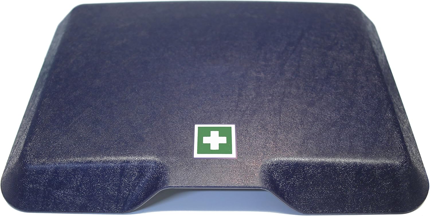 RMR Brand Replacement W123 First Aid Kit Lid in Blue fits Mercedes-Benz 1977-1985 Made in U.S.A