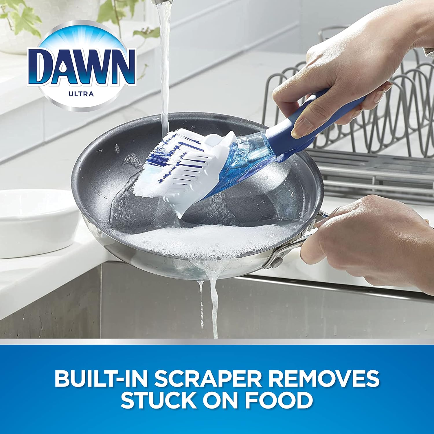 New Deal Dawn Fillable Kitchen Brush, Refill, 2 Count, White Exclusive Discount 60% Price Dawn Fillable Kitchen Brush, Refill, 2 Count, White