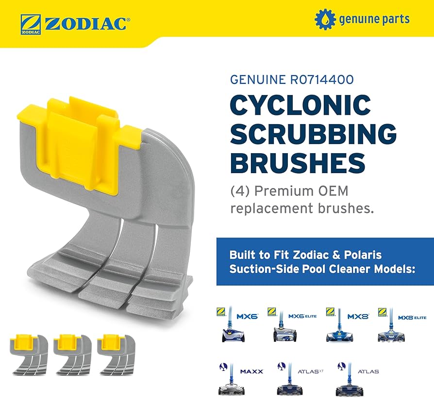 Amazon.com: Zodiac Genuine Parts Cyclonic Srubbing Brushes