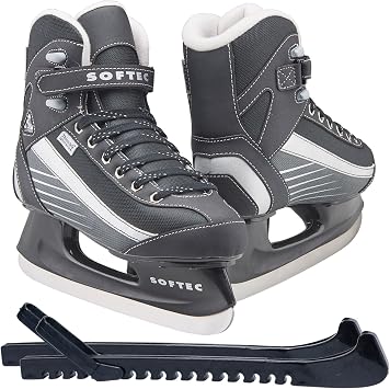 Jackson Ultima Softec Sport Womens and Mens Recreational Hockey Skates Bundle with Guardog Skate Guards