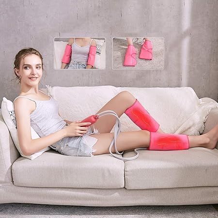 Amazon エアーマッサージャー フットマッサージャー 温感機能搭載 循環マッサージ 3つのマッサージコースを 複数のパートマッサージ ふくらはぎ腕足フットマッサージ レッグマッサージ フットケア 空気圧縮 疲労回復 血流促進 自動電源オフ 家庭用 職場用 敬老の日