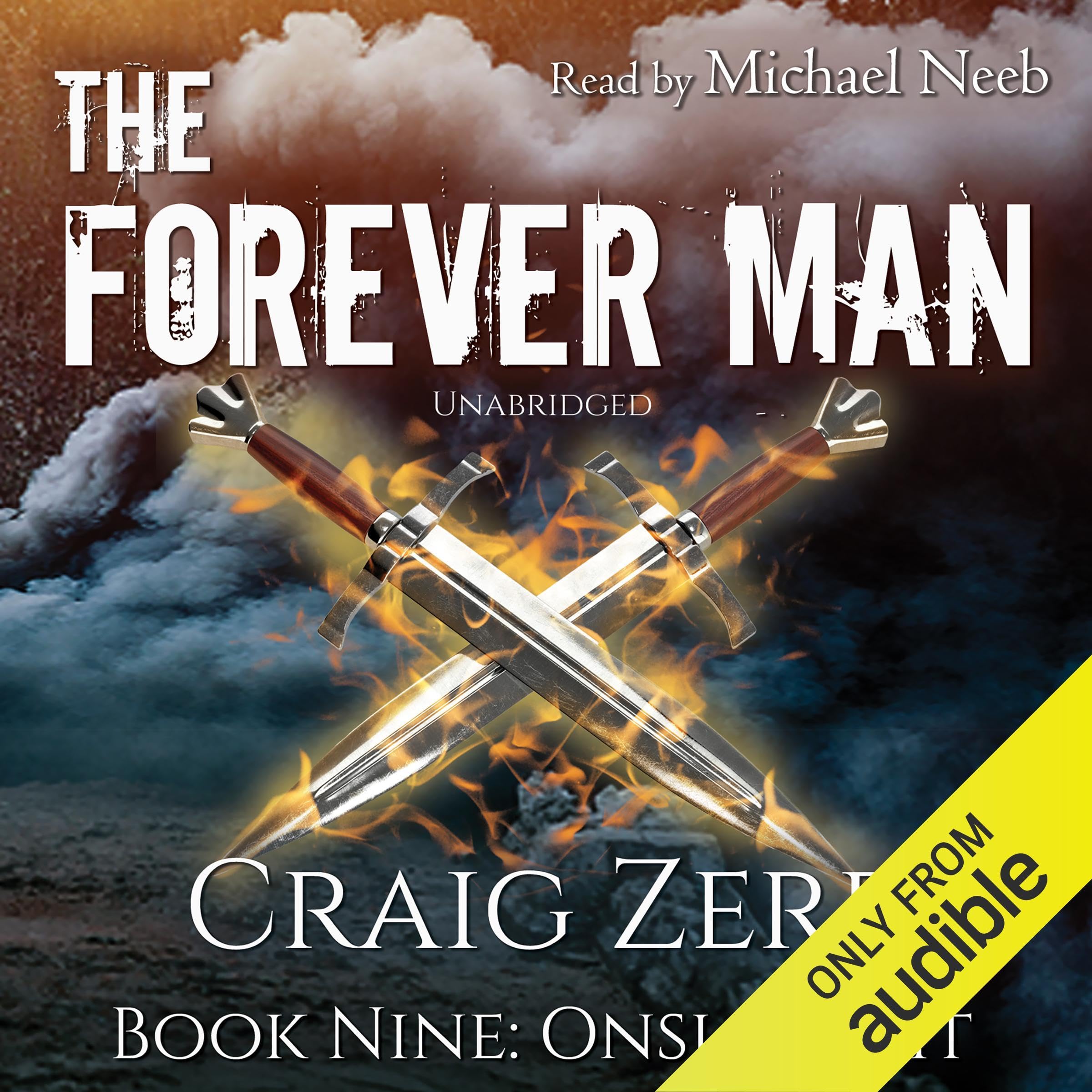 Cover art for The Forever Man, Book 9: Onslaught