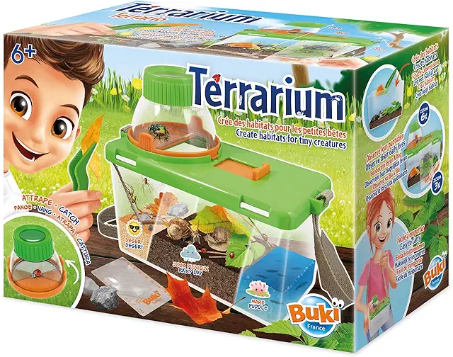 BUKI BL034 Insect Terrarium for Small Animal Habitats