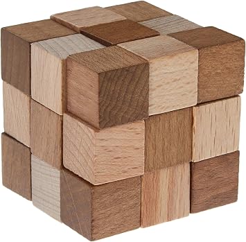 Project Genius TG009 Brain Teaser Puzzle, Wooden