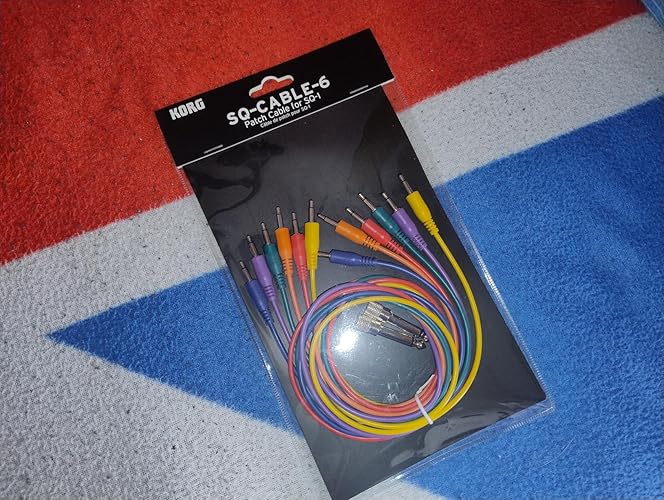 Amazon | KORG SQ-1用パッチケーブル SQ-CABLE-6 | パッチケーブル