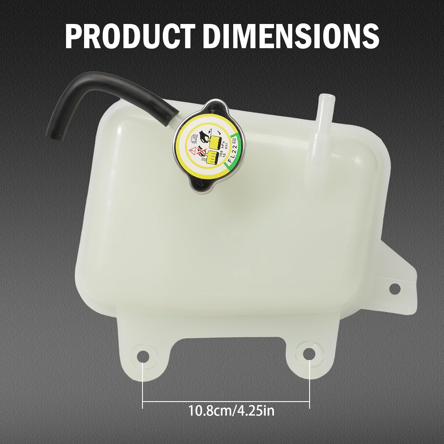 CY01-15-350A Coolant Radiator Reservoir Tank for Mazda CX-9 CX9 2007-2015 3.5L 3.7L V6 CY0115350A