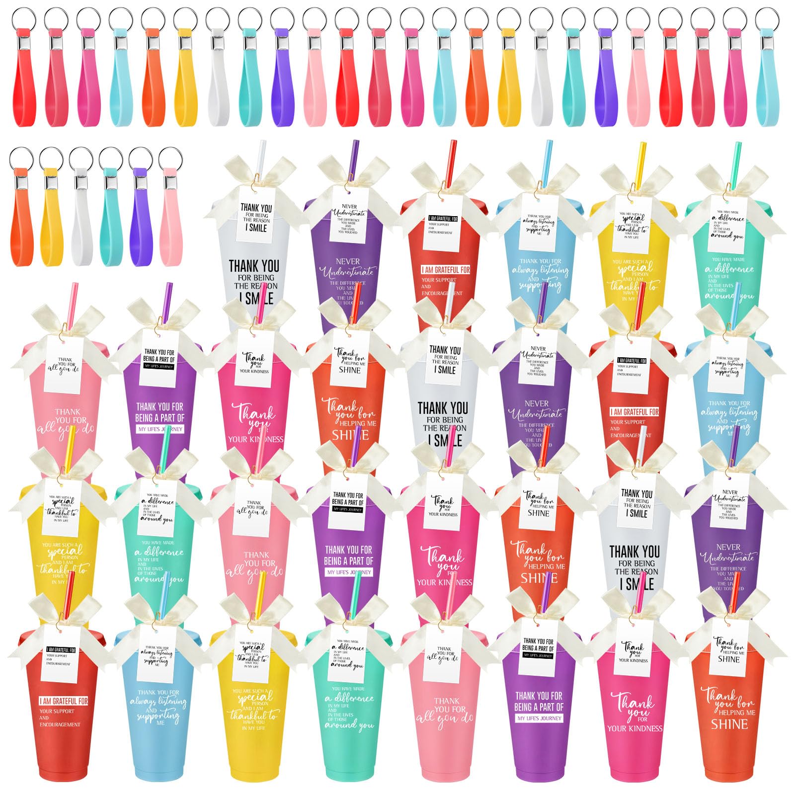 Snapklik.com : Tioncy 30 Sets Employee Appreciation Gifts Bulk 24 Oz ...