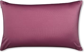 PILLOWY 12x20 Throw Pillow - Burgundy - Merlot 1Pcs Luxurious Premium Microbead Pillow with 85/15 Nylon/Spandex Fabric. Forever Fluffy, Outstanding Beauty & Support. Silky, Soft & Beyond Comfortable