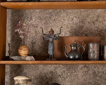 Amazon.co.jp: 銀雅堂 阿修羅 15cm彩色仕上 蝋型/ブロンズ製